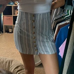 Striped skirt